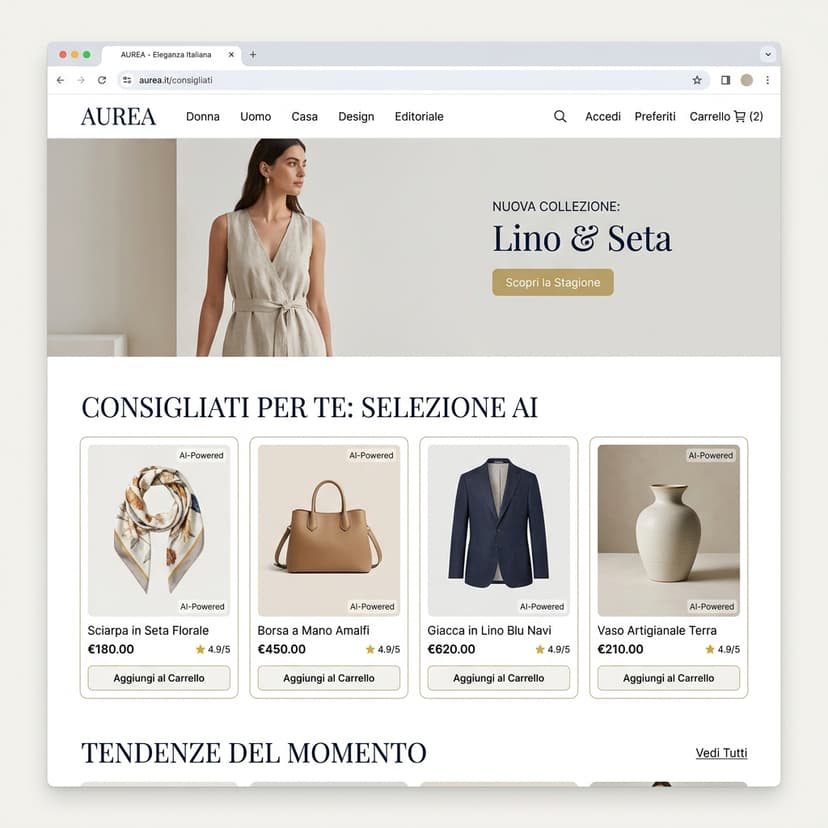 E-commerce con AI